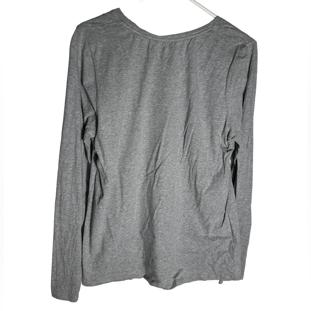 Calvin Klein‎ Charcoal Long Sleeve Sleep Tee - Picture 2 of 3